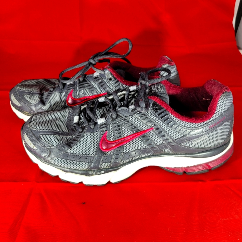 Nike Womens Air Pegasus Plus 2007 Clima 316979-061 Gray Running Shoes Size 9